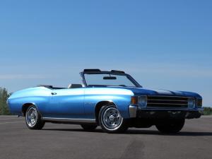 Chevrolet Chevelle Malibu 350 Convertible 1972 года